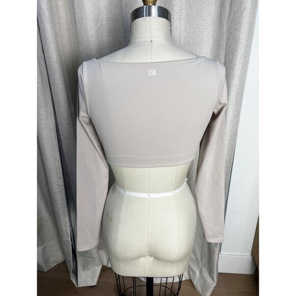 CSB Form Margo L/S Top Sz M Fawn - Picture 7 of 8